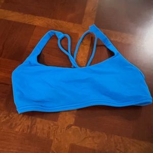 Lululemon blue sports bra